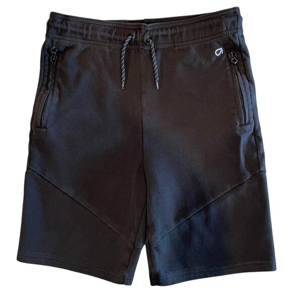 Boys GapFit Kids Pull-On Shorts Set of 2 Size: XXL (14/16) Color: Gray & Black - Picture 2 of 5